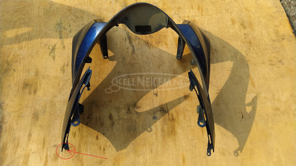 Suzuki Burgman 250 - 400 első idom kék - 3/9