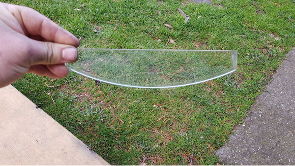 Suzuki Burgman 250 - 400 rendszámtábla világításhoz plexi - 3/3