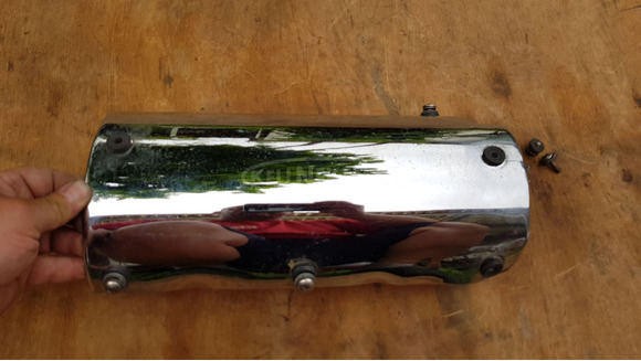 Kymco Grand Dink 250 kipufogó hővédő lemez - 3/8