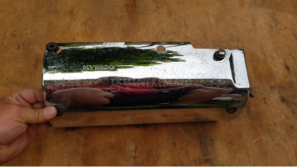 Kymco Grand Dink 250 kipufogó hővédő lemez - 4/8