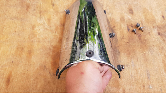 Kymco Grand Dink 250 kipufogó hővédő lemez - 5/8