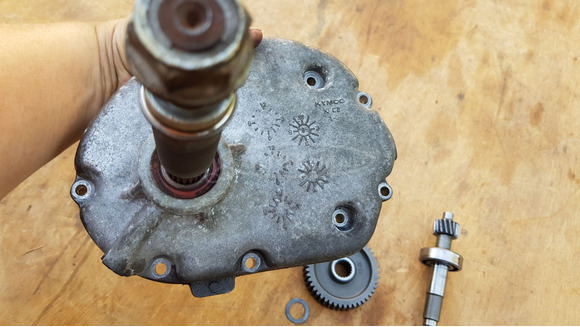 Kymco Grand Dink 125 - 150 végáttétel - 7/10