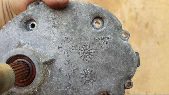 Kymco Grand Dink 125 - 150 végáttétel - 8/10