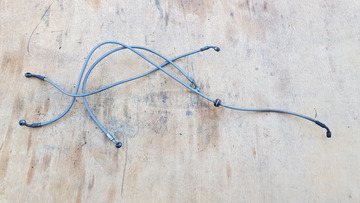 Peugeot Satelis 400 első fékcsövek