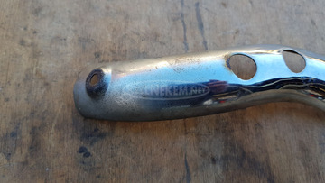 Kymco people 250 kipufogó könyök hővédő lemez