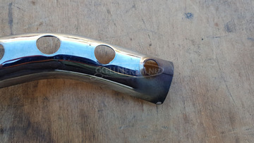 Kymco people 250 kipufogó könyök hővédő lemez