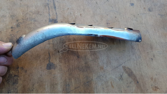 Kymco people 250 kipufogó könyök hővédő lemez