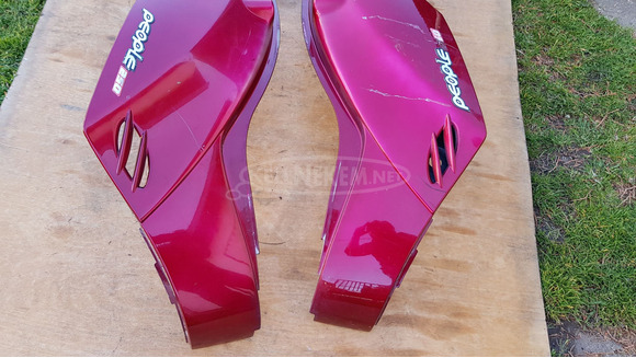 Kymco people 250 oldalidom pár piros - 5/10