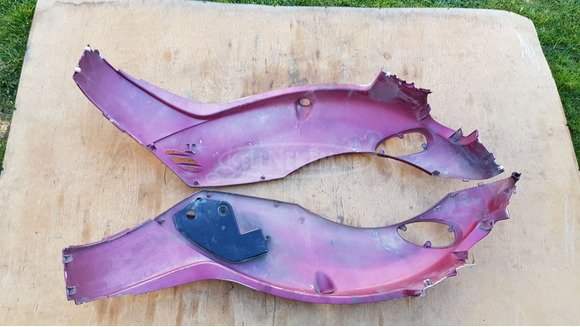 Kymco people 250 oldalidom pár piros - 7/10