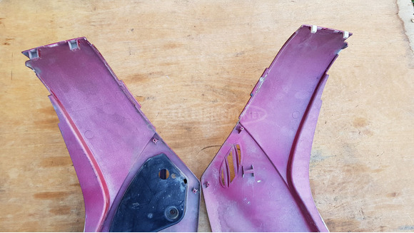 Kymco people 250 oldalidom pár piros - 9/10