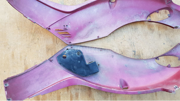 Kymco people 250 oldalidom pár piros - 10/10