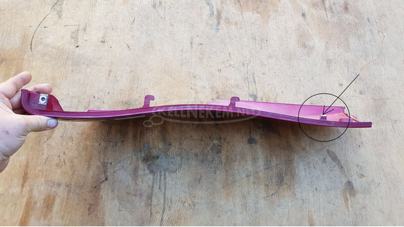 Kymco people 250 taposó alatti idom jobbos sérült - 8/8