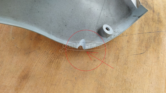 Kymco people 250 első sárvédő első rész