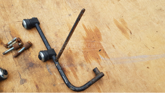 Kymco Agility 125 - 200 plexi tartó konzol - 3/7