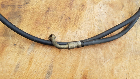 Yamaha Versity xc 300 hátsó fékcső - 6/8