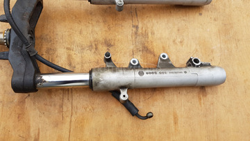 Yamaha Versity xc 300 első villa