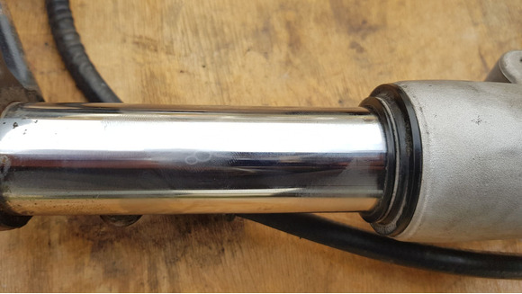 Yamaha Versity xc 300 első villa - 7/10