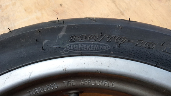 Kymco People S 250 - 300 i.e hátsó kerék - 7/9