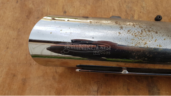 Suzuki Burgman 400 (merci lámpás) kipufogó