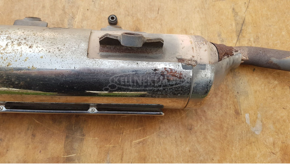 Suzuki Burgman 400 (merci lámpás) kipufogó