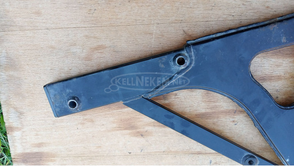 Suzuki Burgman 250 - 400 (merci lámpás) kipufogó tartó konzol - 6/6