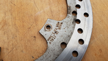 Piaggio x9 500 evo első féktárcsa pár