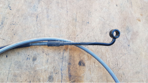 Piaggio Beverly 500 hátsó fékcső - 7/8