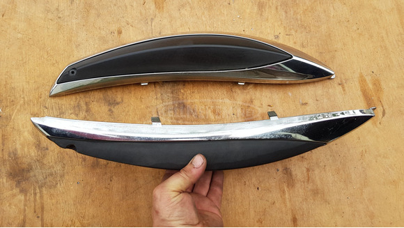 Piaggio Beverly 500 oldal koptató pár