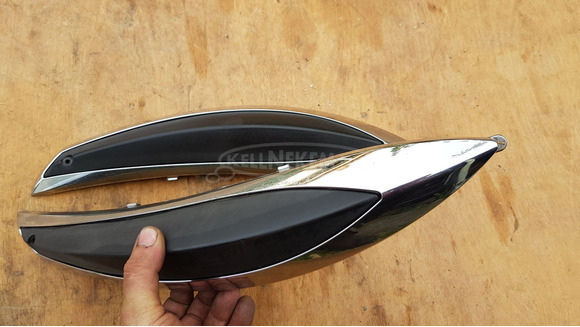 Piaggio Beverly 500 oldal koptató pár