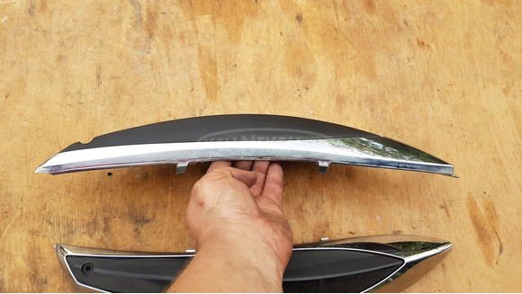 Piaggio Beverly 500 oldal koptató pár