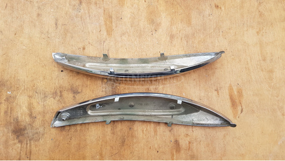 Piaggio Beverly 500 oldal koptató pár