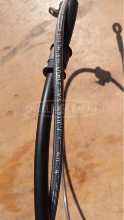 Piaggio Beverly 500 hátsó fékcső 2