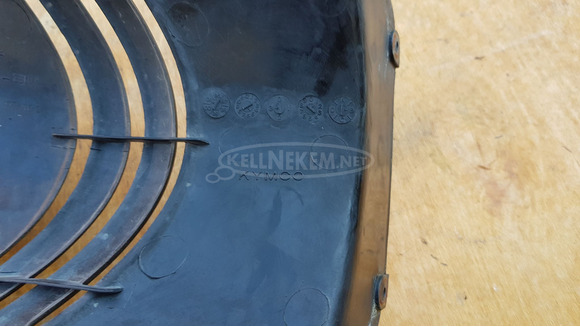 Kymco dink 125 - 150 szervízfedél