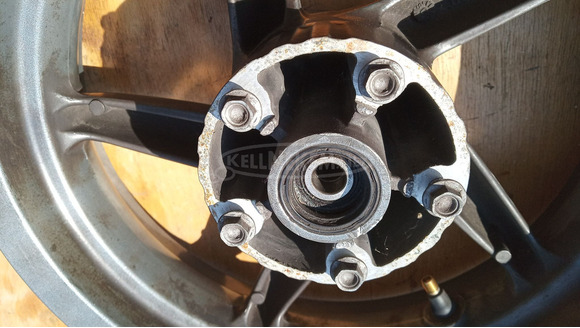 Aprilia Leonardo ST 125 - 150 első felni - 4/7