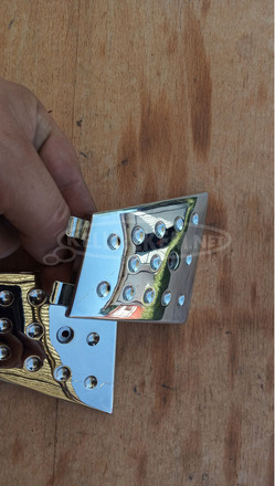 Piaggio Xevo X8 125 - 400 taposó króm dísz pár - 5/8