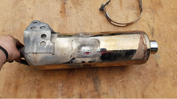 Piaggio Xevo 400 kipufogó dob bilincses - 4/9