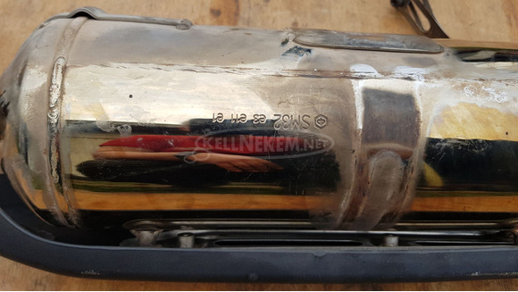 Piaggio Xevo 400 kipufogó dob bilincses - 6/9