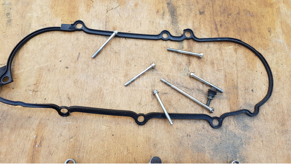 Malaguti Blog 125 - 160 i.e kuplungfedél - 4/8