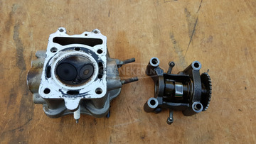 Malaguti Blog 160 hengerfej